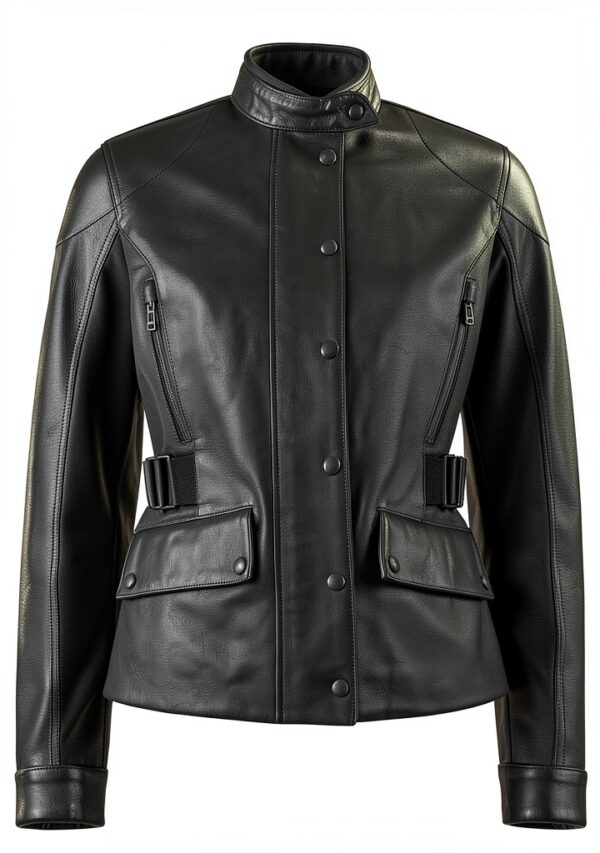 Veste en cuir de veau Belstaff femme-0
