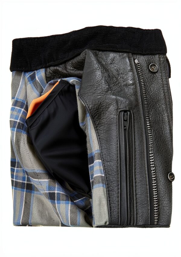 Veste en cuir Belstaff 105377ATBLK4XL-3