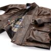 Veste en cuir Belstaff 105377ATBLK4XL-2