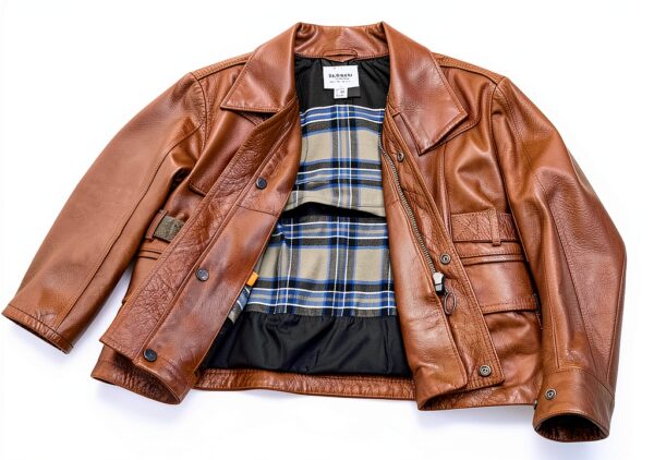 Veste en cuir Belstaff pour homme-3