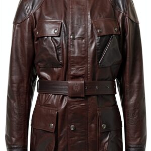 Veste Belstaff Homme en Cuir Ciré-0