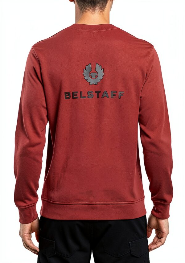 Sweat polaire en coton Belstaff manches longues col rond taille L-1