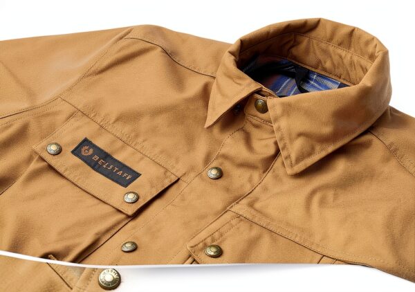 Veste Belstaff Vert Olive Homme Modèle 103855BFOLVXL polyester coton-6