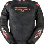 Furygan Veste Moto 6460 Noir Rouge XL Protection D3O Mesh Respirant-0