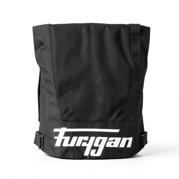 Veste moto Furygan D3O Mesh Noir Blanc Protection dorsale et épaules-7