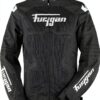 Veste moto Furygan D3O Mesh Noir Blanc Protection dorsale et épaules-2