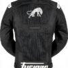 Veste moto Furygan D3O Mesh Noir Blanc Protection dorsale et épaules-1