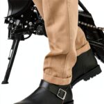 Belstaff Bottes de Moto Trialmaster Pro Cuir 1,4 mm Semelle Vibram-0