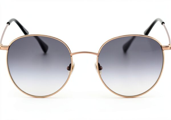 Lunettes de soleil Belstaff JUBILEE‑S056 unisexes en métal noir-1