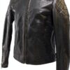 Vestes Hommes Belstaff Outlaw 2.0 Black Cuir Noir Blouson-2