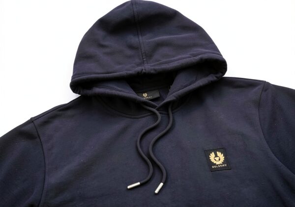 Belstaff Sweat à capuche encre foncée XL – coupe régulière, coton-3