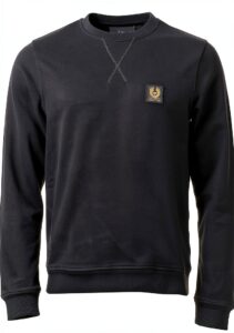 Sweat Belstaff Classic Navy Manches longues 100% coton-0