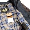 Vestes Hommes Belstaff Outlaw 2.0 Black Cuir Noir Blouson-5