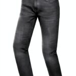 Pantalon moto Belstaff Poplar Jeans noir 54 avec D3O Trivent-0