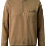 Pull Belstaff Quarter Pull zippé Vert Olive taille M-0