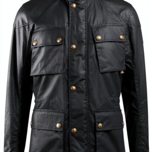 BELSTAFF Veste Fieldmaster Coton ciré Dark Navy pour Homme-0