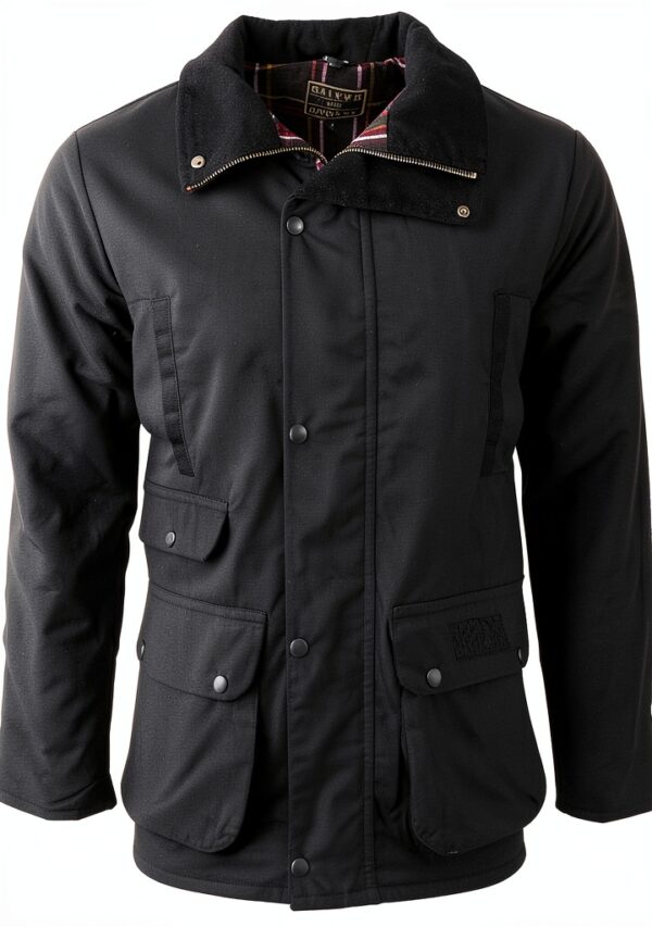 Veste Wax Hawthorn Homme Walker and Hawkes Blouson Marron XL-0