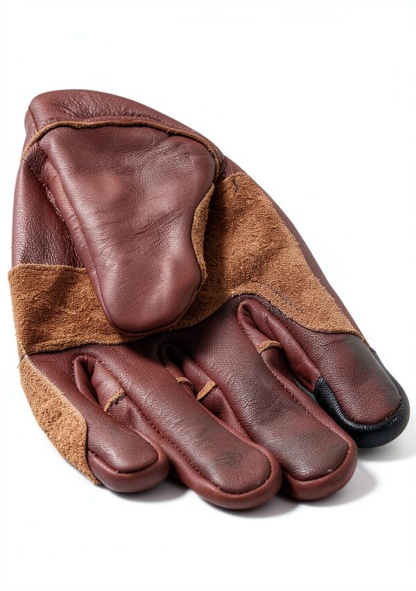 Gants de moto imperméables Belstaff Clinch Marron S-2