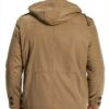 Mr.Stream Parka Homme Mi-Longue Sherpa Cachemire Vert-4