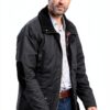 Veste Wax Hawthorn Homme Walker and Hawkes Blouson Marron XL-1
