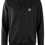 Sweat à capuche noir BELSTAFF A23, taille S, en coton 100%-0