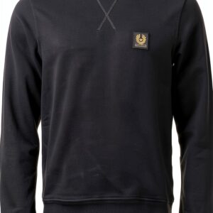 Sweat Belstaff Classic Homme Noir - Coupe régulière manches longues-0