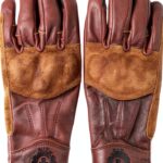 Gants de moto imperméables Belstaff Clinch Marron S-0