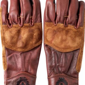 Gants de moto imperméables Belstaff Clinch Marron S-0