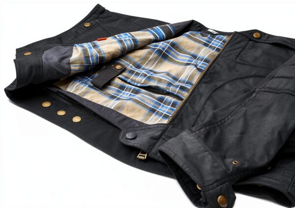 Belstaff Roberts Veste Motorycle Wax, schwarz, 4XL-2