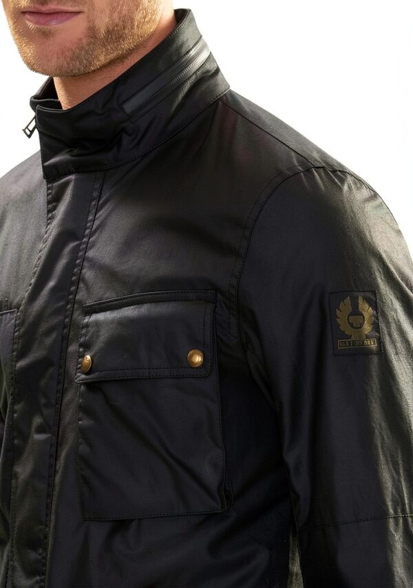 BELSTAFF Kelland Waxed Jacket Dark Navy pour Homme-4
