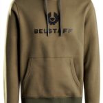 Belstaff Signature Hoodie Homme Sweat à Capuche en Coton Multicolore-0