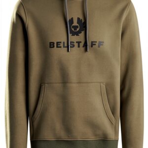 Belstaff Signature Hoodie Homme Sweat à Capuche en Coton Multicolore-0
