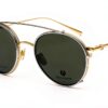 Belstaff Monture de lunettes + lunettes de soleil JAGGED-CLIP-ON-DORAD-GRIS Ø 53 mm Clip On - Marque EAN : 4897083890828, multicolore, Medidas: 10 x 10 x 10 centímetros-0