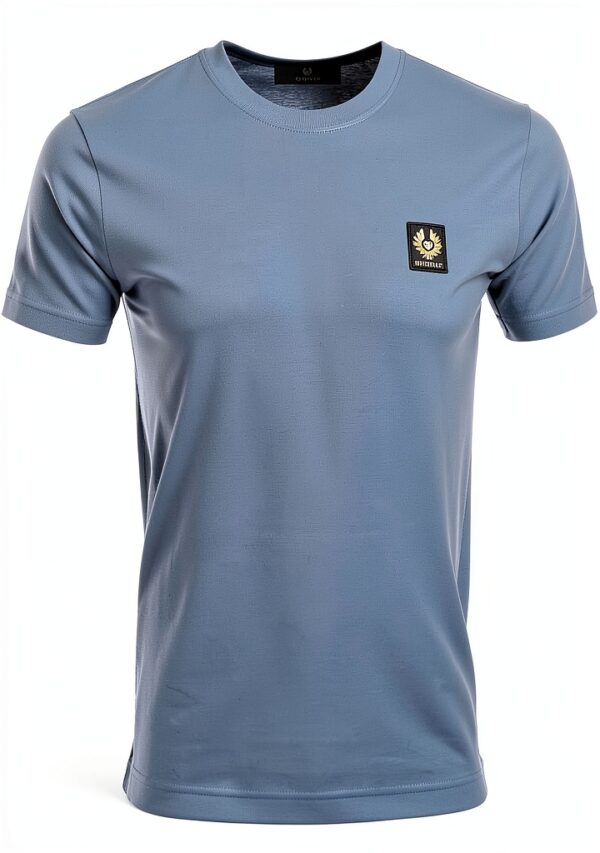 Belstaff T-shirt à manches courtes Blue Flint-0