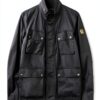 BELSTAFF Kelland Waxed Jacket Dark Navy pour Homme-1