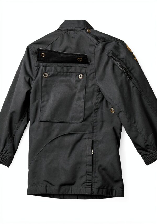 Belstaff Roberts Veste Motorycle Wax, schwarz, 4XL-3