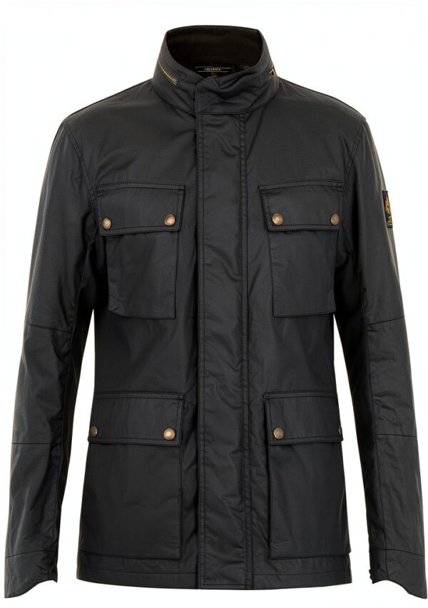 BELSTAFF Kelland Waxed Jacket Dark Navy pour Homme-0