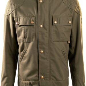 Belstaff Brooklands 2.0 Veste ciré de moto Vert foncé S-0