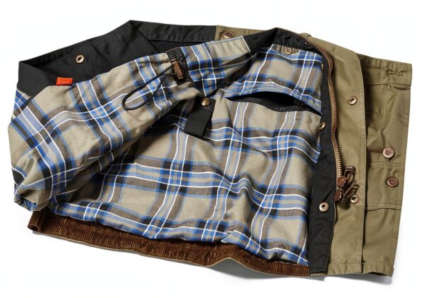 Belstaff Waymaster Blouson textile de moto, oliv, S-3