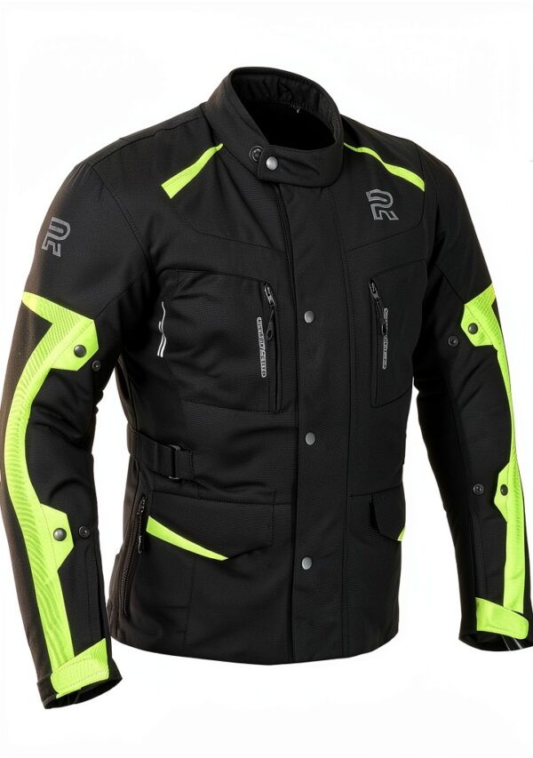RAXUS EDGE VESTE DE MOTO HOMME HIVER 3/4 IMPERMÉABLE Homologuée CE-1